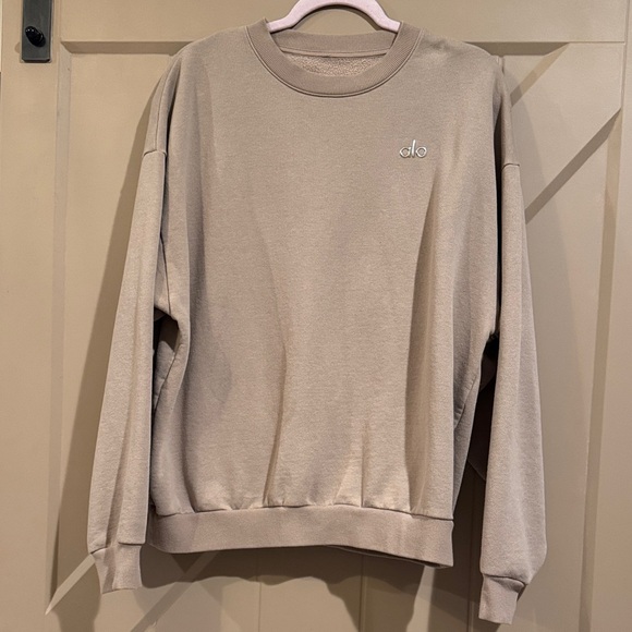 ALO Yoga Tops - ALO Yoga Tan Crewneck